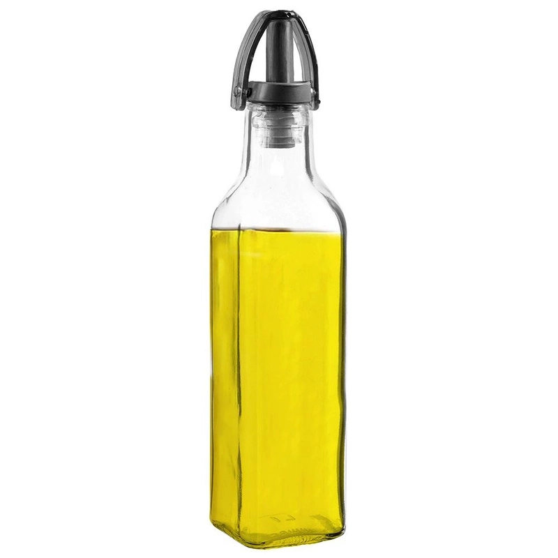 Glasflasche Flasche für Olivenöl oder Essig mit Spender 250 ml