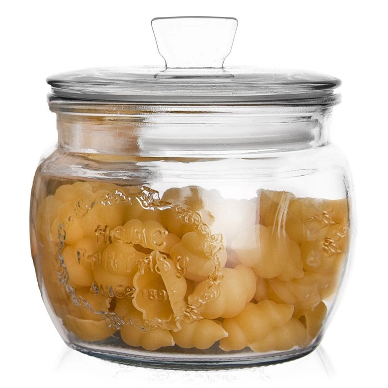 ORION Glass container jar for storage 0,6L