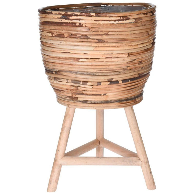 ORION Flowerbed stand RATTAN POT cover base