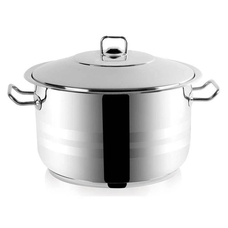 ORION Steel pot gastronomic with lid GASTRO 22L