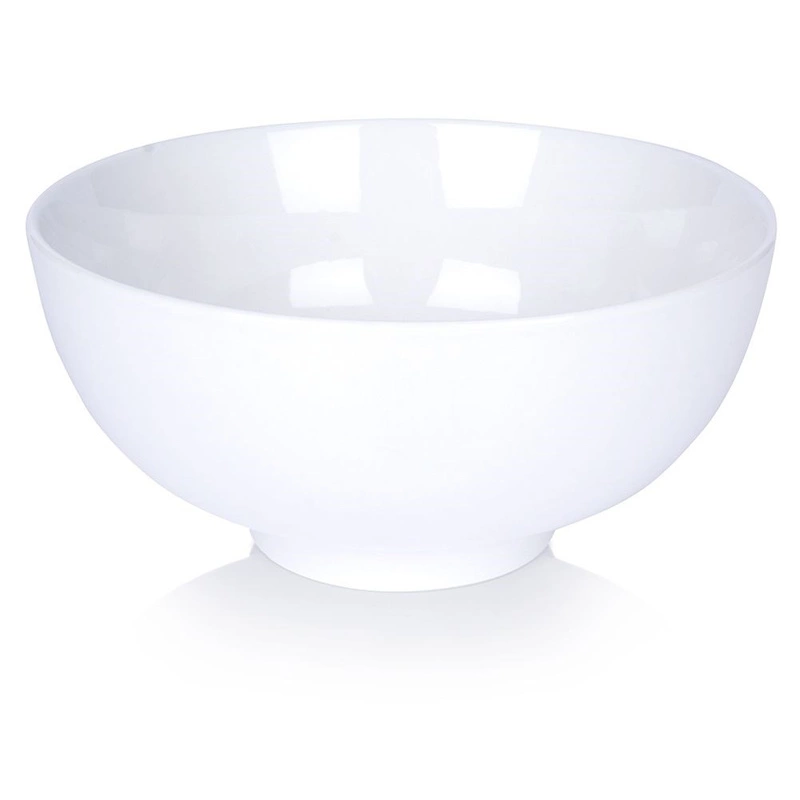 Porzellanschüssel Schüssel Schale Suppenschüssel Salatschüssel Porzellan weiß 20 cm 1,6 L