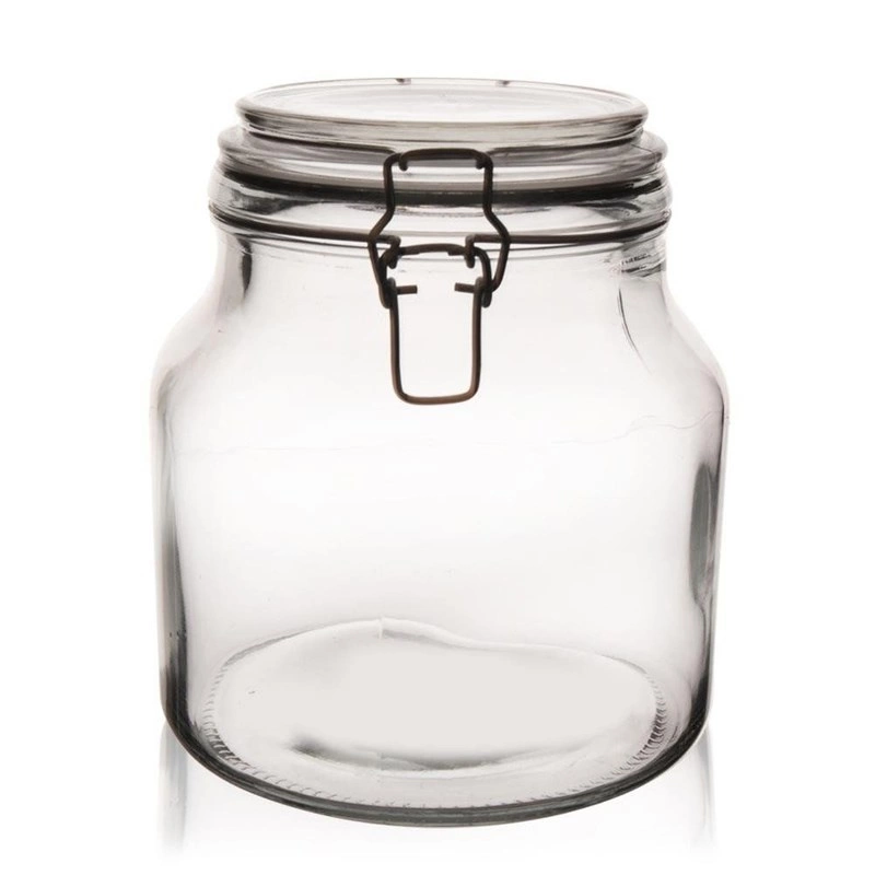 Einmachglas Vorratsglas Vorratsdose patentierter Glasbehälter mit Bügelverschluss 1,85 L