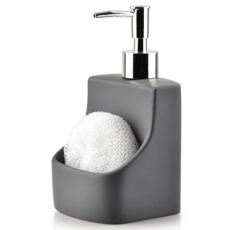 ORION Dispenser for soap gel washing-up liquid grey