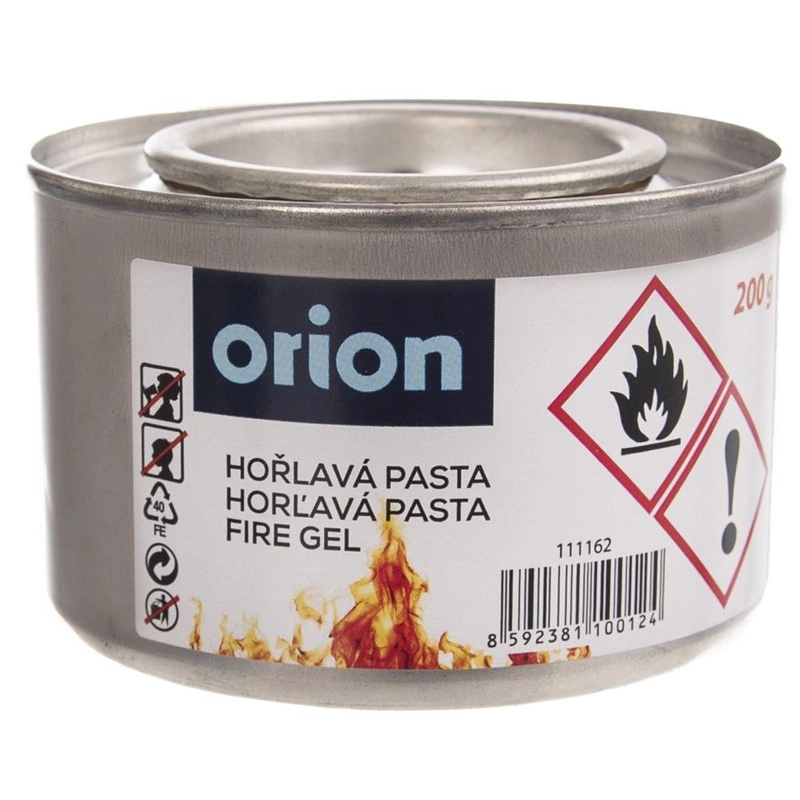 ORION Paste / fuel fire gel for fondue burners FENIX 0,22L